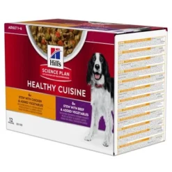 Hill's Science Plan Hill’s Science Plan Canine Adult Healthy Cuisine With Chicken & Beef