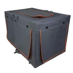 Deluxe Aluminium Folding Nylon Crate -Happy Pet Shop 65577 pla faltbare nylonbox alu deluxe hs 03 8