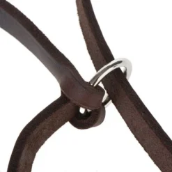 Heim Plaited Leather Double Dog Lead - Brown -Happy Pet Shop 66497 heim lederleine fg 7 6