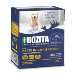 Bozita Chunks In Jelly Saver Pack 12 X 370g -Happy Pet Shop 67794 pla bozita tetra huhn 370g 9
