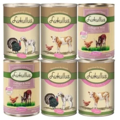Lukullus Junior Wet Dog Food + Lukullus Junior Dry Dog Food - Special Price!* -Happy Pet Shop 685026 lukullus junior 6x400g 0