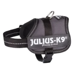 Julius K9 JULIUS-K9® Power Harness - Anthracite -Happy Pet Shop 69337 pla trixie julius k9 farbangabe hs 03 15000za 4