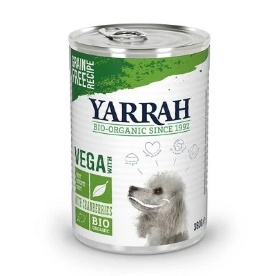 Yarrah Organic Vega Dog Chunks With Organic Cranberries 1 Yarrah Organic Vega Dog Chunks With Organic Cranberries