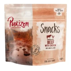Purizon Dog Snacks Grain-Free Saver Pack 3 X 100g -Happy Pet Shop 88404 pla purizon snacks beef 100g 5