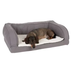 Orthopaedic Dog Bed - Grey -Happy Pet Shop 97669 orthosofa grau fg 4835 4