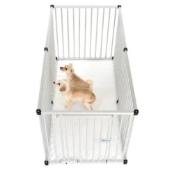 Aluminium Puppy Playpen -Happy Pet Shop 99504 welpenfreilaufgehege fg 5881 0