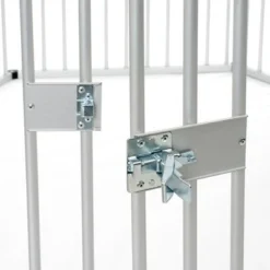 Aluminium Puppy Playpen -Happy Pet Shop 99504 welpenfreilaufgehege fg 6108 1