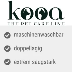 Kooa Deluxe Microfibre Dog Bathrobe 11 Kooa Deluxe Microfibre Dog Bathrobe -Happy Pet Shop kooa deluxe mikrofaser hundebademantel 6