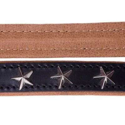 Heim Leather Dog Lead - Stars 4 Heim Leather Dog Lead - Stars - Image 4