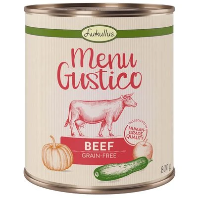 Lukullus Menu Gustico Beef – Grain-free 1 Lukullus Menu Gustico Beef – Grain-free