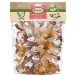 MP Lukullus Chew Spiral 20 X 10 Cm (750 G) -Happy Pet Shop lukullus treat finespirals mix 20pieces 1000x1000 5 1