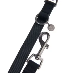 Nomad Tales Blush Dog Leash, Ebony -Happy Pet Shop nomad tales bloom halsbaender fg 1418 4