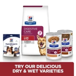 Hill's Prescription Diet Canine I/d Digestive Care - Chicken -Happy Pet Shop pd id activbiome dog bk30978m bk31617 bk31076 bk31642 bk30920 cross sell uk 3