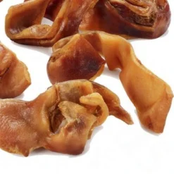 Phil & Sons Pig Ears In Stripes -Happy Pet Shop phil sons naturkausnack schweineohr streifen 1000g 3 1