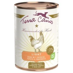 Terra Canis Light 6 X 400g -Happy Pet Shop pla terracanis light huhn 400g 4