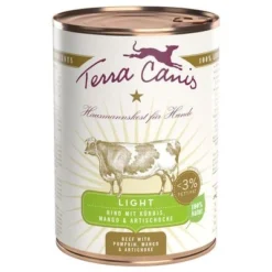 Terra Canis Light 6 X 400g -Happy Pet Shop pla terracanis light rind 400g 0