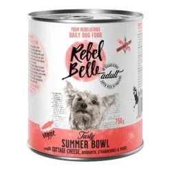 Rebel Belle Veggie Saver Pack 24 X 750g 8 Rebel Belle Veggie Saver Pack 24 X 750g -Happy Pet Shop rebelbelle adult gf summer 750g 1000x1000 0