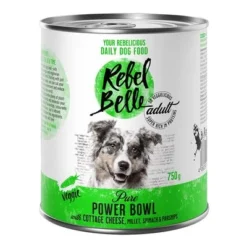 Rebel Belle Veggie Saver Pack 24 X 750g 10 Rebel Belle Veggie Saver Pack 24 X 750g -Happy Pet Shop rebelbelle adult power 750g 1000x1000 7
