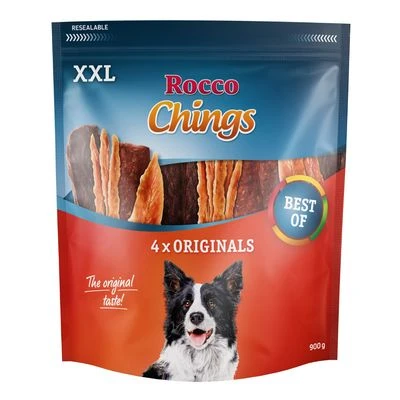 900g/1kg Rocco Chings Originals XXL Pack Dog Snacks - Special Price!* 2 900g/1kg Rocco Chings Originals XXL Pack Dog Snacks - Special Price!* - Image 2