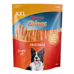 900g/1kg Rocco Chings Originals XXL Pack Dog Snacks - Special Price!* 9 900g/1kg Rocco Chings Originals XXL Pack Dog Snacks - Special Price!* -Happy Pet Shop rocco chingsoriginals chickenstrips 900g 1000x1000 6 1