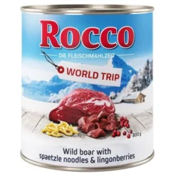 Rocco World Trip: Austria - Wild Boar With Spaetzle Noodles & Lingonberries