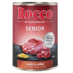 Rocco Senior Saver Pack 12 X 400g -Happy Pet Shop rocco senior lamb 400g 1000x1000 7