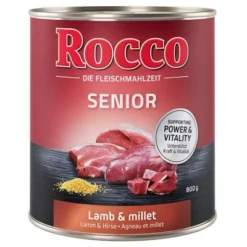 Rocco Senior Saver Pack 24 X 800g -Happy Pet Shop rocco senior lamb 800g 1000x1000 3
