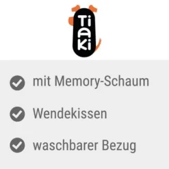 TIAKI Dog Bed Chenille -Happy Pet Shop tiaki hundebett chenille 4