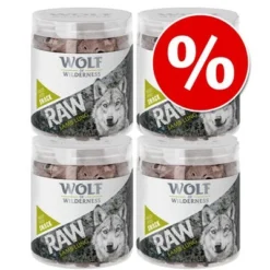Wolf Of Wilderness RAW Freeze-dried Snacks Saver Packs