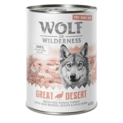 Wolf Of Wilderness Adult "Free-Range" 6 X 400g