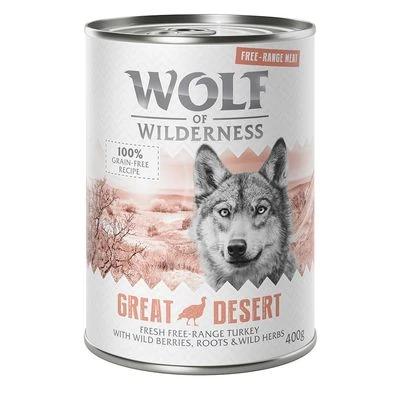 Wolf Of Wilderness Adult "Free-Range" 6 X 400g 1 Wolf Of Wilderness Adult "Free-Range" 6 X 400g