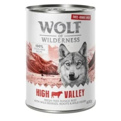 Wolf Of Wilderness Adult "Free-Range" 6 X 400g 13 Wolf Of Wilderness Adult "Free-Range" 6 X 400g -Happy Pet Shop wow freerange highvalley 400g 1000x1000 7