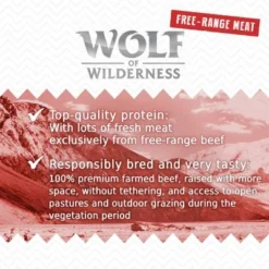 Wolf Of Wilderness Adult "Free-Range" 6 X 800g -Happy Pet Shop wow freerange wet board highvalley 1000x1000 uk 3 1
