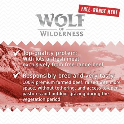 Wolf Of Wilderness Adult "Free-Range" 6 X 400g 7 Wolf Of Wilderness Adult "Free-Range" 6 X 400g - Image 7