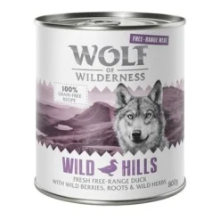 Wolf Of Wilderness Adult "Free-Range" 6 X 800g