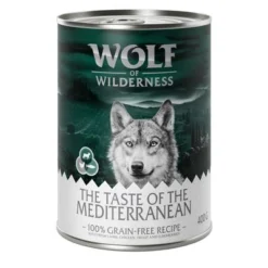 Wolf Of Wilderness "The Taste Of" Saver Pack 24 X 400g 13 Wolf Of Wilderness "The Taste Of" Saver Pack 24 X 400g -Happy Pet Shop wow tasteof mediterranean 400g 1000x1000 3